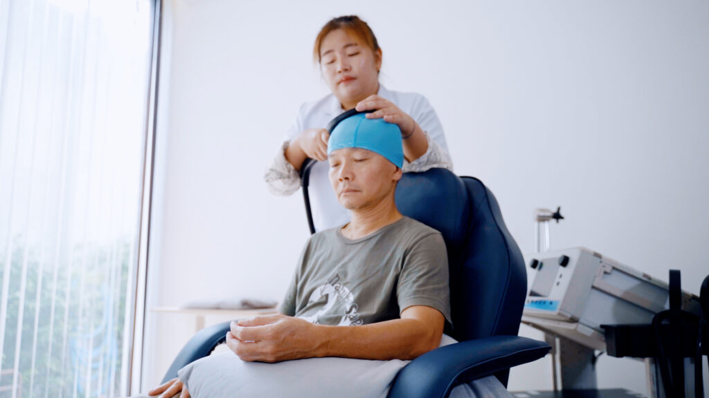 ทดลองประเมินความพร้อมการทำ TMS กระตุ้นสมองสำหรับผู้ป่วย Stroke นัดหมายล่วงหน้ารับสิทธิ์พิเศษ